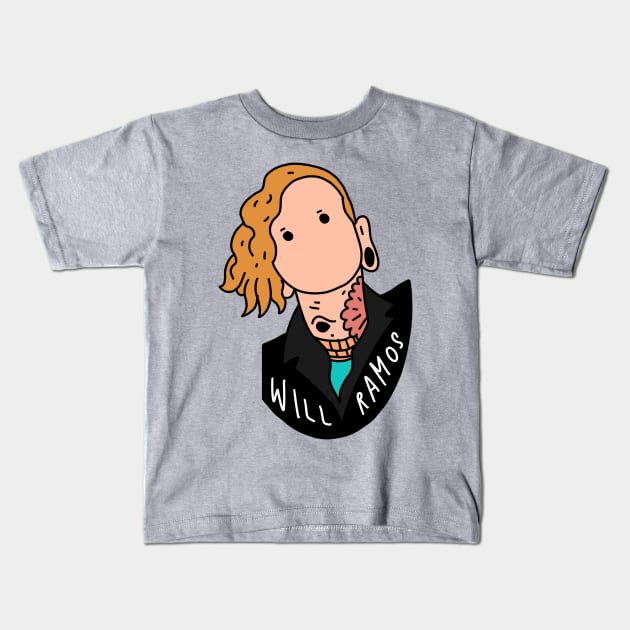 Will Ramos Lorna Shore Cartoon Kids T-Shirt by Raywolf